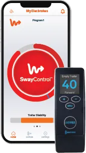 Elecbrakes app and in-car remote