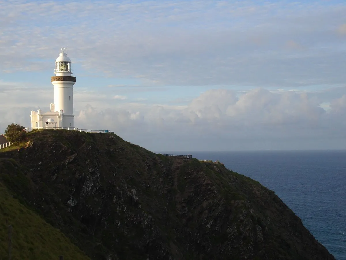 Scenic view of Byron Bay, Australia.
