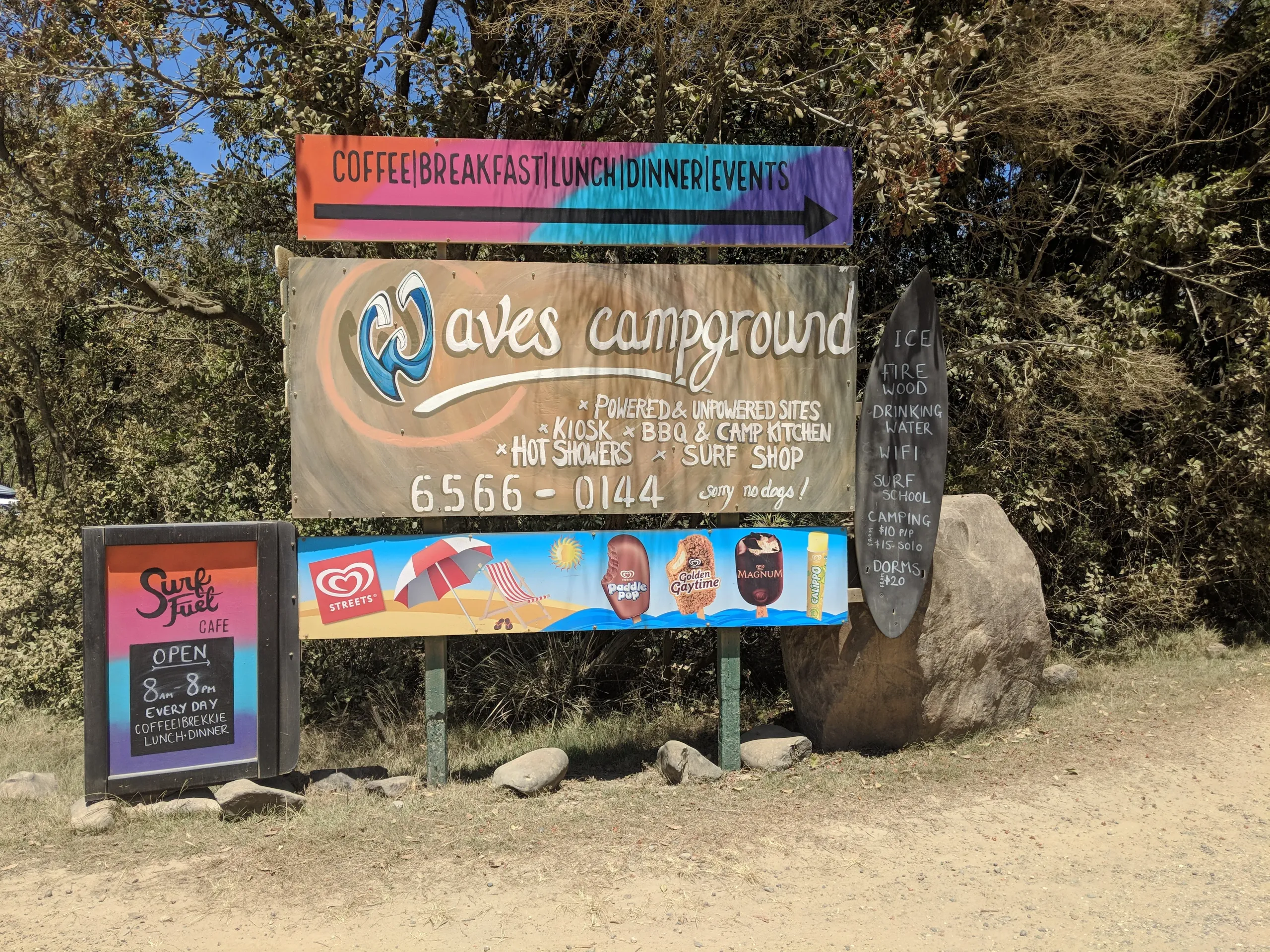 Waves-Campground